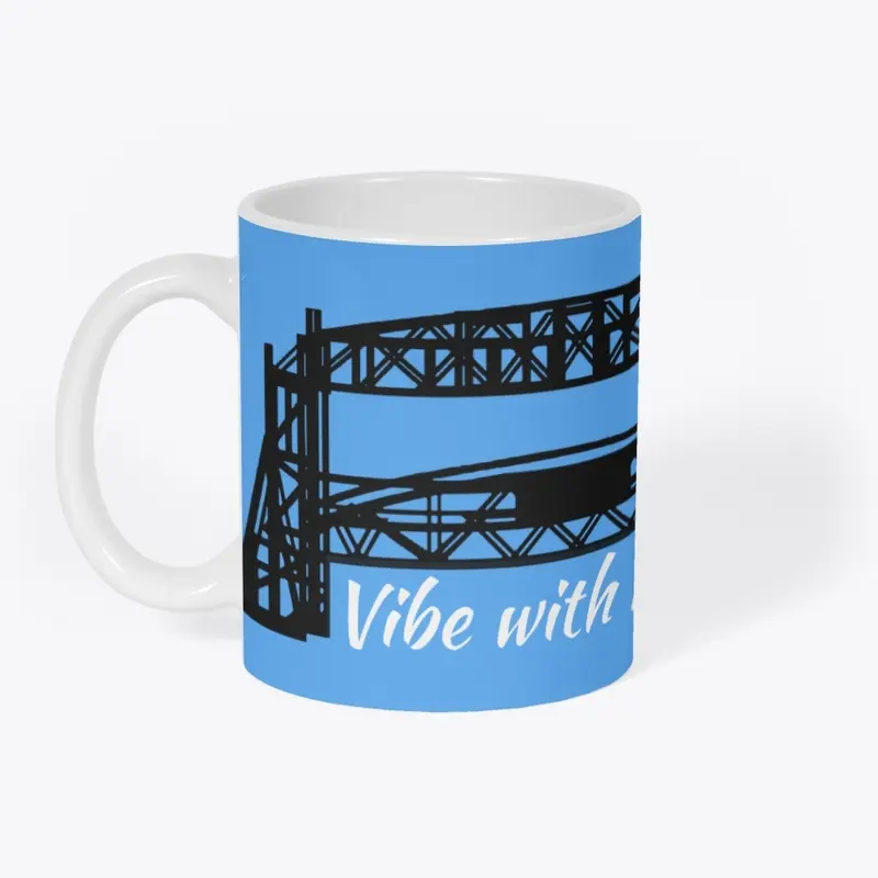 "Vibe with Mike" coffee mug